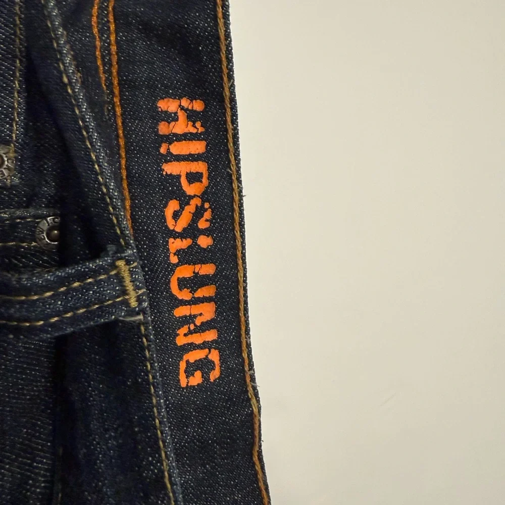 J. Crew Factory Shorts Mid Rise Stretch Hipslung Dark Blue Denim Cuffed EUC - Picture 5 of 13